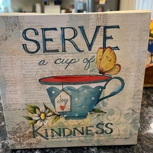 Serve a Cup of Kindness Print